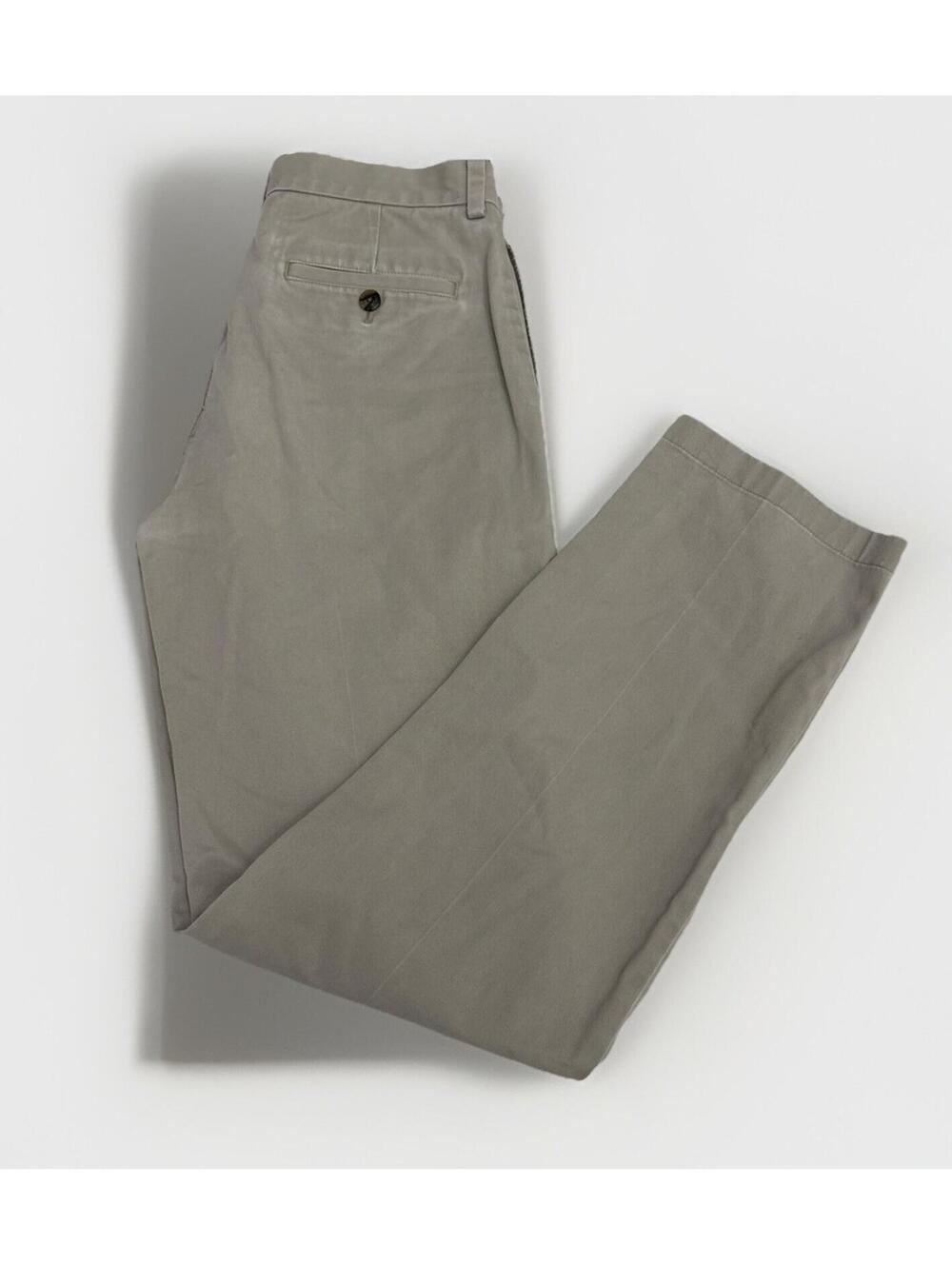 Boys Brooks Brothers Tan Pleated Pants Khaki Size 16
